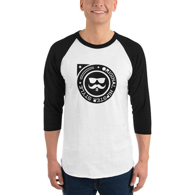 Men's 3/4th Sleeve Raglan T- Shirt - Original Hipster Style