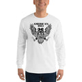Men's Long Sleeve T-Shirt - Black Eagle- American