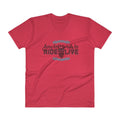 Men's V- Neck T Shirt - The Roadie