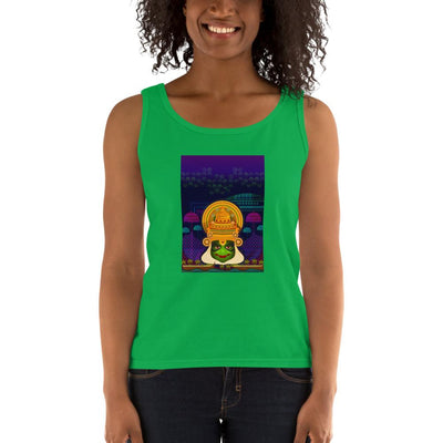 Women's Missy Fit Tank top - Onam- Dancers of Kerala