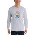 Men's Long Sleeve T-Shirt - Namo- Cartoon -Thumbs up