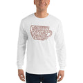 Men's Long Sleeve T-Shirt - Good days start with coffee