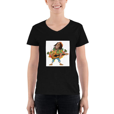 Women's V-Neck T-shirt - Ravishing Rockstar