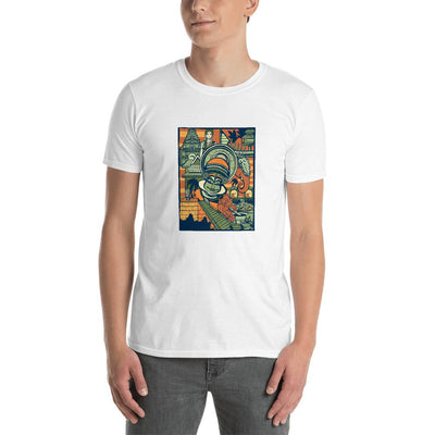 Men's Round Neck T Shirt - Onam Graffiti