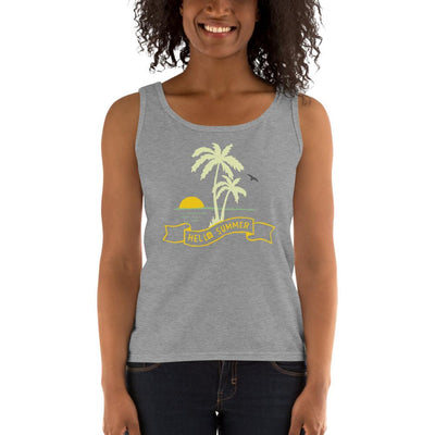 Women's Missy Fit Tank top - Hello Summer