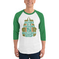 Men's 3/4th Sleeve Raglan T- Shirt - A Thousand Miles