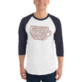 Men's 3/4th Sleeve Raglan T- Shirt - Good days start with coffee