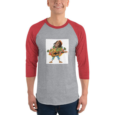 Men's 3/4th Sleeve Raglan T- Shirt - Ravishing Rockstar
