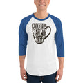 Men's 3/4th Sleeve Raglan T- Shirt - Good days start with coffee- coffee mug