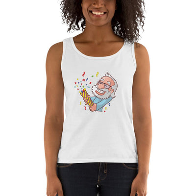 Women's Missy Fit Tank top - Narendra Modi- Party Popper