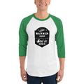 Men's 3/4th Sleeve Raglan T- Shirt - Barber Shop - Best in Town