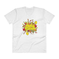 Men's V- Neck T Shirt - The Musical Festival