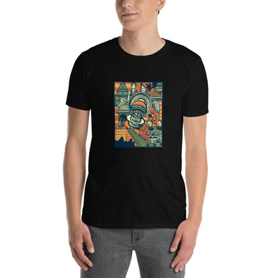 Men's Round Neck T Shirt - Onam Graffiti