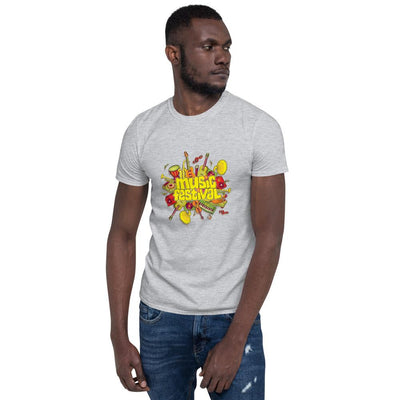 Men's Round Neck T Shirt - The Musical Festival