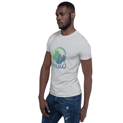 Men's Round Neck T Shirt - Beat of Heart