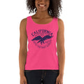 Women's Missy Fit Tank top - California- LA- Eagle