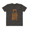 Men's V- Neck T Shirt - The Tireless Traveler: