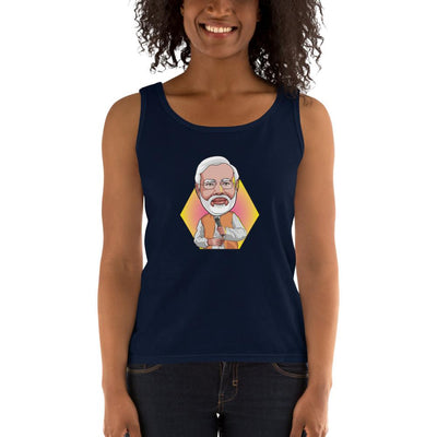 Women's Missy Fit Tank top - Narendra Modi- Peaceful