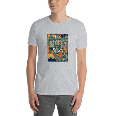 Men's Round Neck T Shirt - Onam Graffiti