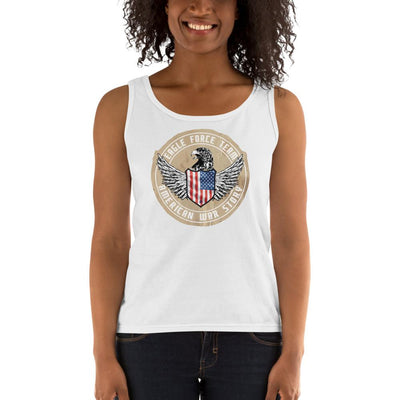 Women's Missy Fit Tank top - Eagle Force Team- American War Story