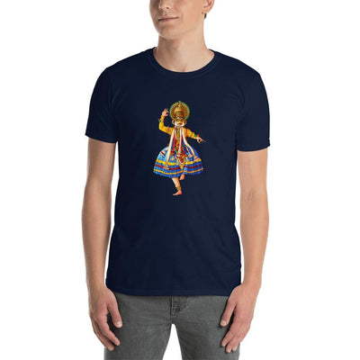 Men's Round Neck T Shirt - Onam- Kathakali Dancer