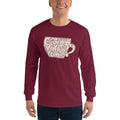 Men's Long Sleeve T-Shirt - Good days start with coffee