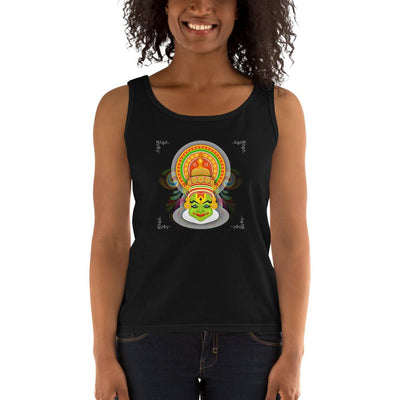 Women's Missy Fit Tank top - Onam- Kathakali Mask