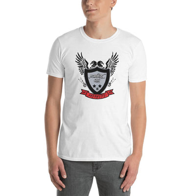 Men's Round Neck T Shirt - NewYork City Eagle Shield