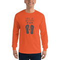 Men's Long Sleeve T-Shirt - Flip-Flop through Life