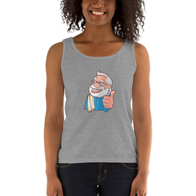 Women's Missy Fit Tank top - Namo- Cartoon -Thumbs up