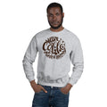 Unisex Crewneck Sweatshirt - Wake up  & drink a morning coffee