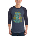 Men's 3/4th Sleeve Raglan T- Shirt - A Thousand Miles