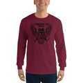Men's Long Sleeve T-Shirt - Black Eagle- American