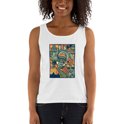 Women's Missy Fit Tank top - Onam Graffiti