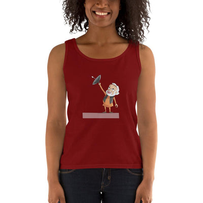 Women's Missy Fit Tank top - Modi- Cartoon