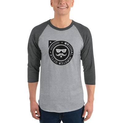 Men's 3/4th Sleeve Raglan T- Shirt - Original Hipster Style
