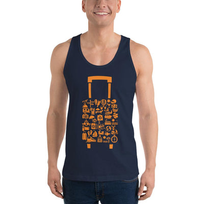 Men's Classic Tank Top - The Tireless Traveler: