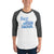 Men's 3/4th Sleeve Raglan T- Shirt - Here Comes the Sun