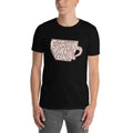 Men's Round Neck T Shirt - Good days start with coffee