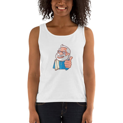 Women's Missy Fit Tank top - Namo- Cartoon -Thumbs up