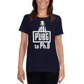 Navy / S Bengali Heavy Cotton Short Sleeve T-Shirt -PUBG Te PHD