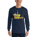 Navy / S Bengali Ultra Cotton Long Sleeve T-Shirt - BFF