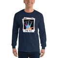 Navy / S Bengali Ultra Cotton Long Sleeve T-Shirt - Bondhu Forever