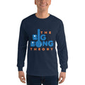 Navy / S Bengali Ultra Cotton Long Sleeve T-Shirt - The Big Bong Theory