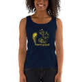 Navy / S Bengali Ultra Cotton Tank Top - Naru Gopal