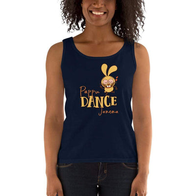 Navy / S Bengali Ultra Cotton Tank Top -Pappu Dance Janena