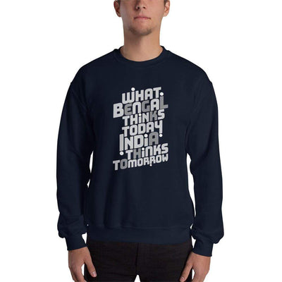 Navy / S Bengali Unisex Heavy Blend Crewneck Sweatshirt -Bengal