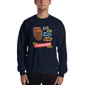 Navy / S Bengali Unisex Heavy Blend Crewneck Sweatshirt -Bong Friendship Goals