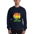 Navy / S Bengali Unisex Heavy Blend Crewneck Sweatshirt - Bosonto Ese Gache