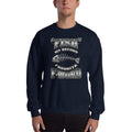 Navy / S Bengali Unisex Heavy Blend Crewneck Sweatshirt - F for Fish